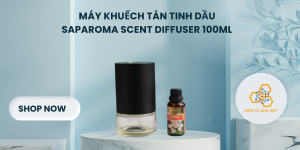Máy khuếch tán tinh dầu Saparoma 100ml